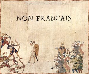 "Remember, non-Français"