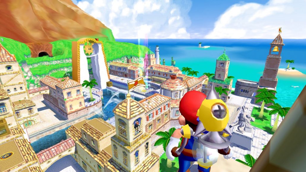 super mario sunshine cleaning island super mario sunshine cleaning island